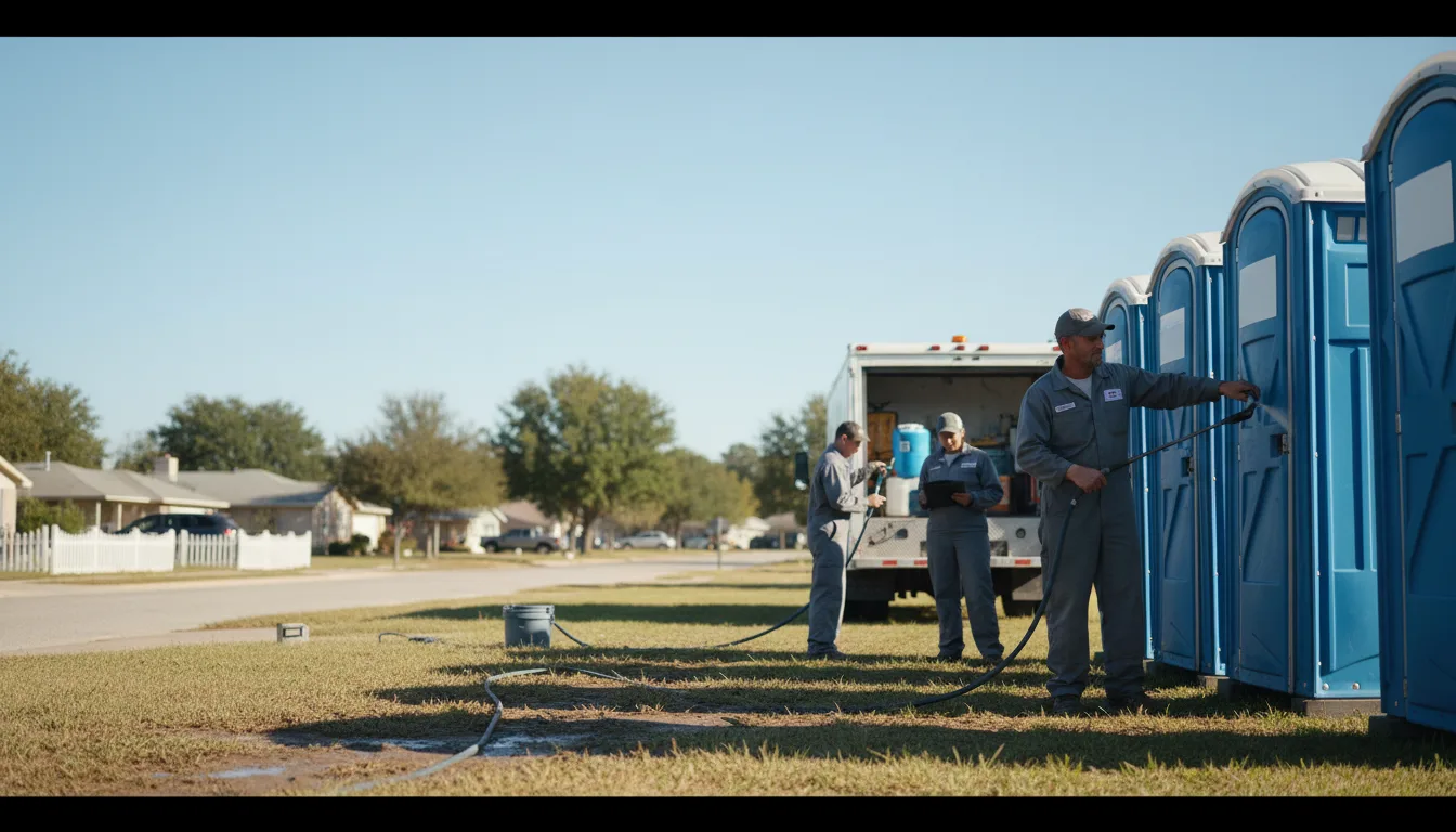 Long-Term Portable Toilet Rental in Cadwell, GA near me